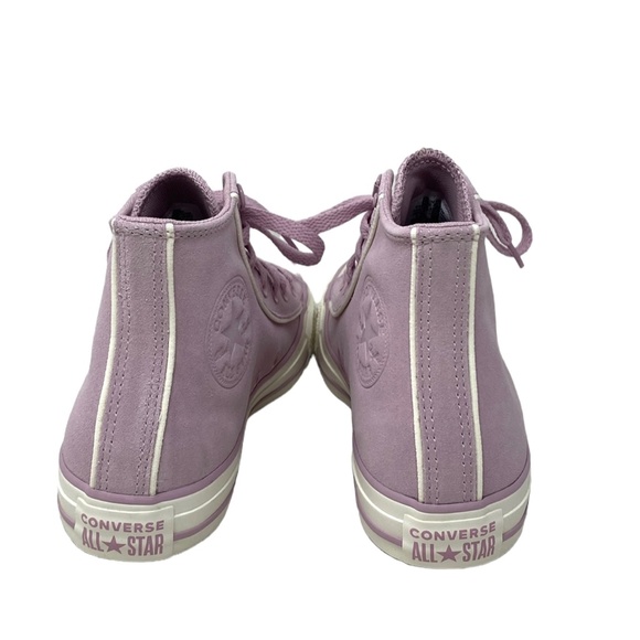Converse Chuck Taylor High Shoes Suede Pink For Women Casual Sneakers SB A05413C - Picture 7 of 10